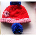 New Design moda mão Knit bebê crianças Hat